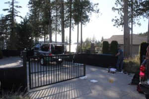 Swing gate installation on The Sunshine Coast